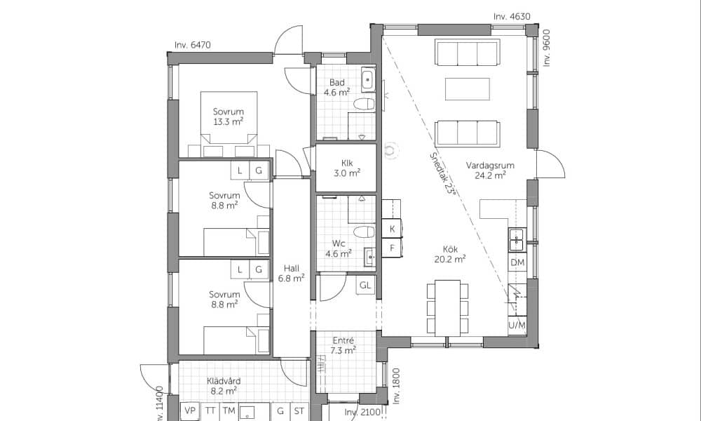 Planlösning Karisma 116