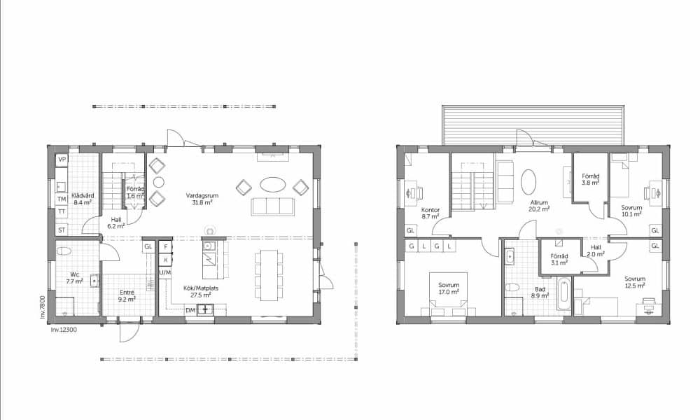 Planlösning Nova 192